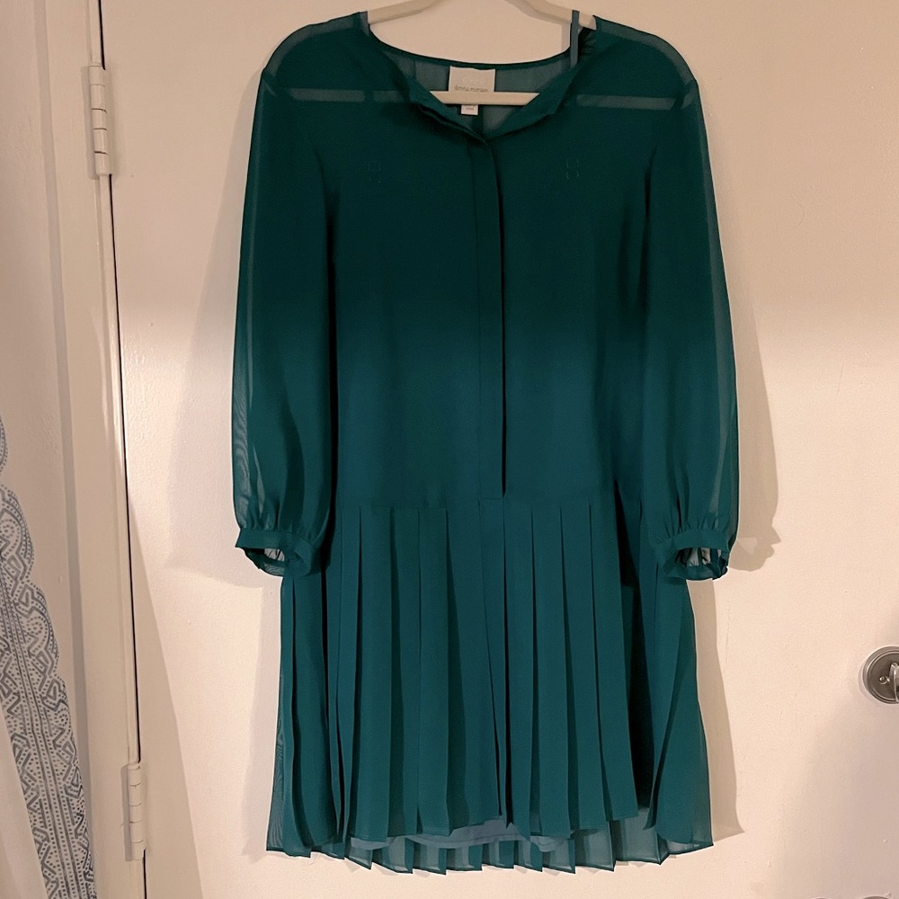 Anthropologie Donna Morgan Drop Waist Dress